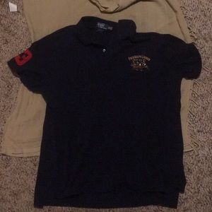 XXL polo Ralph Lauren No.67 RLPC shirt navy blue